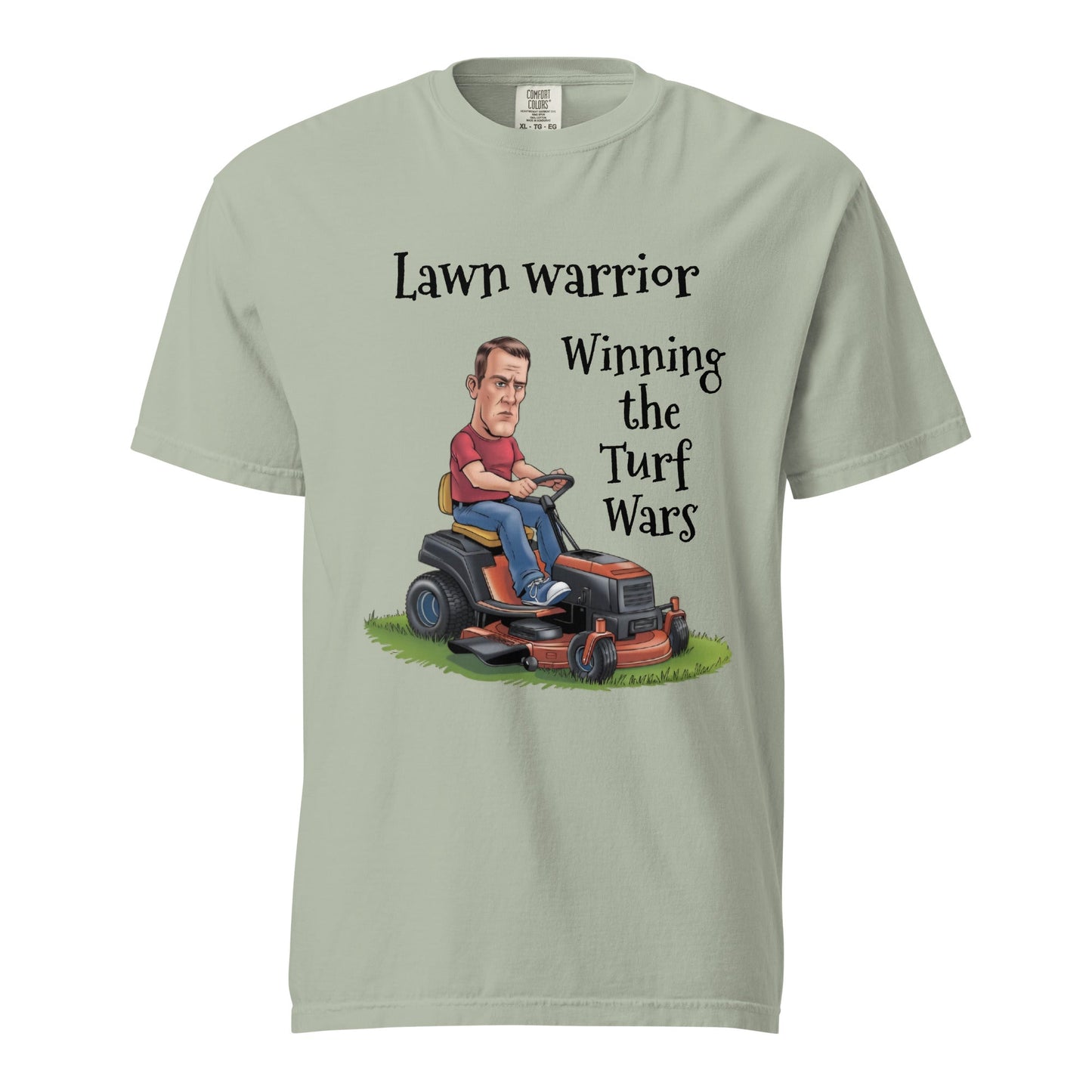 Lawn Warrior Men's Heavyweight T-shirt - Ruppy's Creations