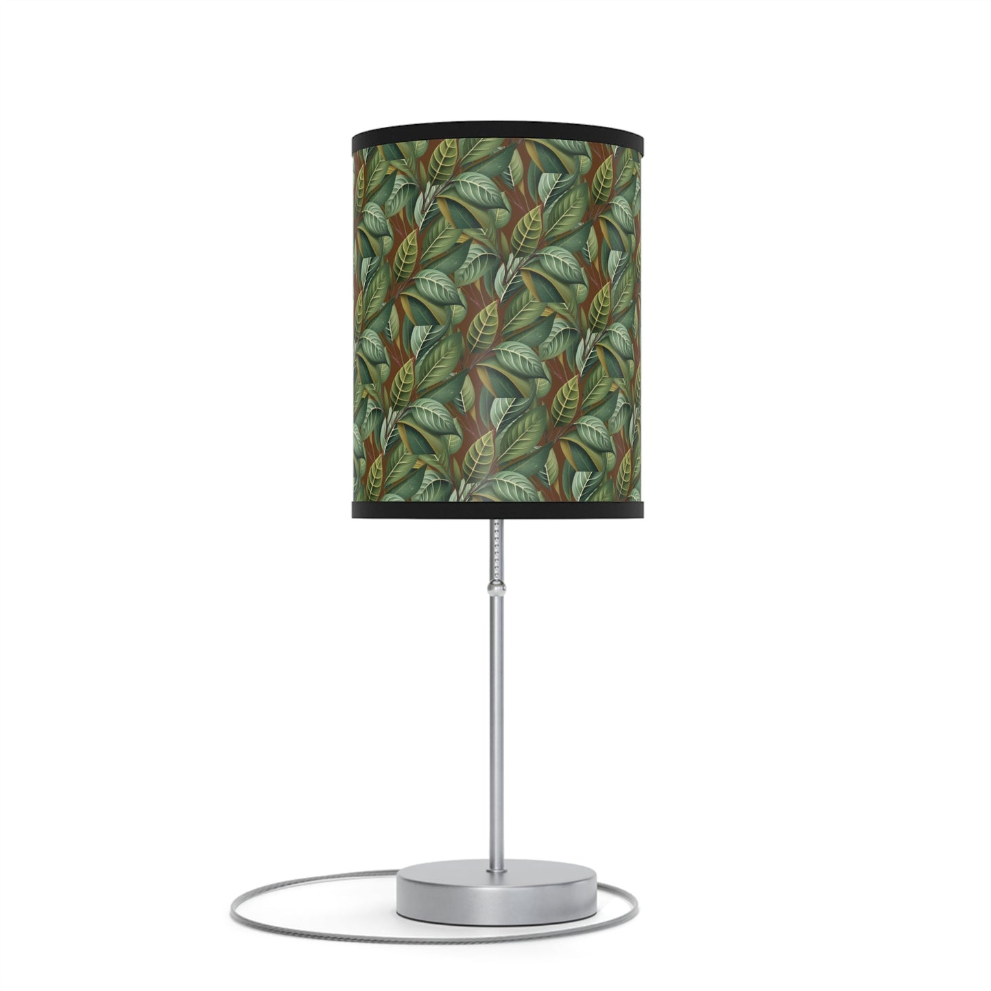 Leaves of Green Lamp on a Stand - Ruppy's Creations