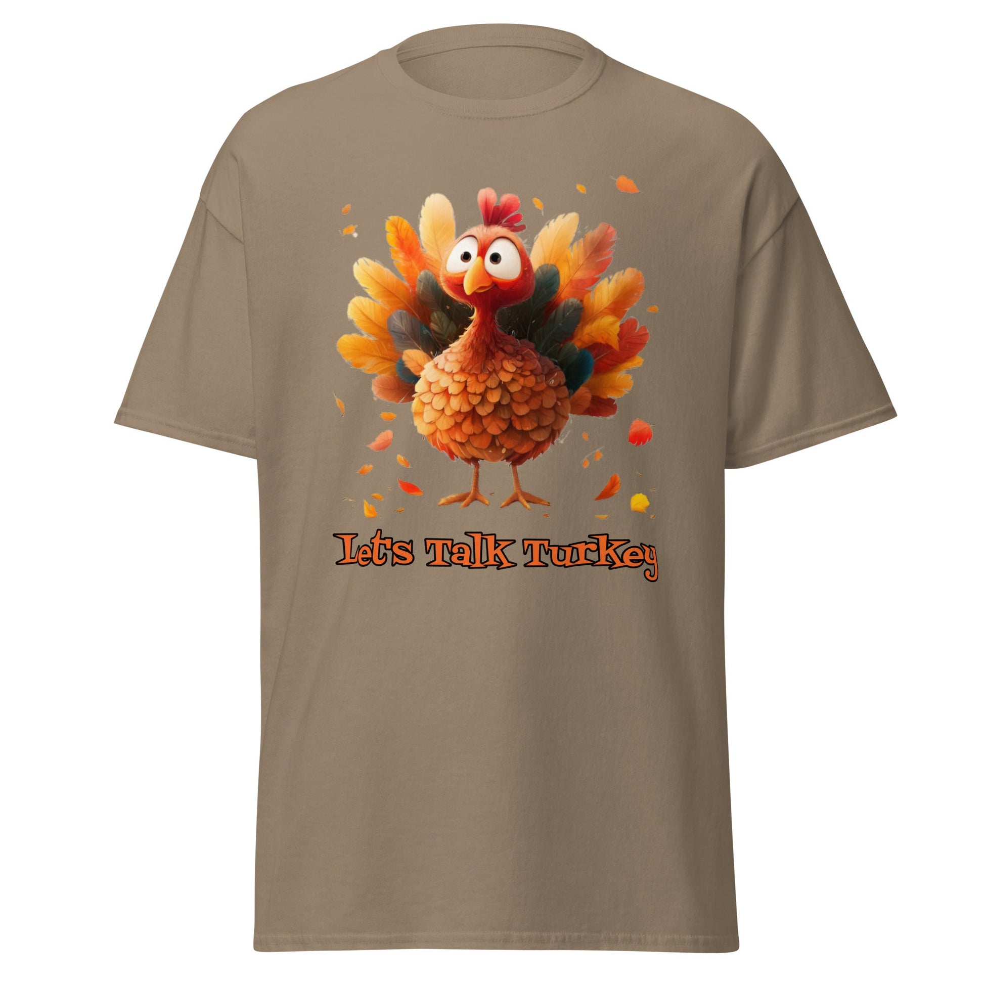 Let's Talk Turkey Thanksgiving T-shirt - Ruppy's Creations