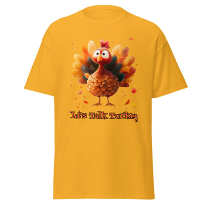 Let's Talk Turkey Thanksgiving T-shirt - Ruppy's Creations