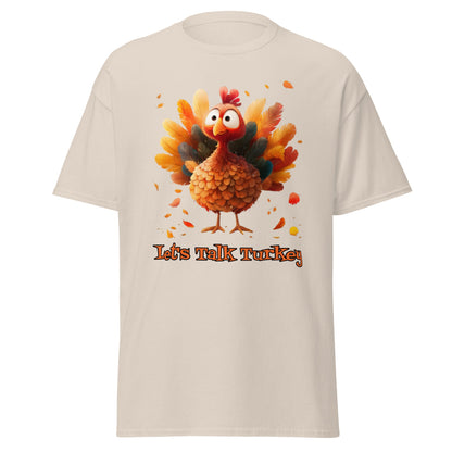 Let's Talk Turkey Thanksgiving T-shirt - Ruppy's Creations