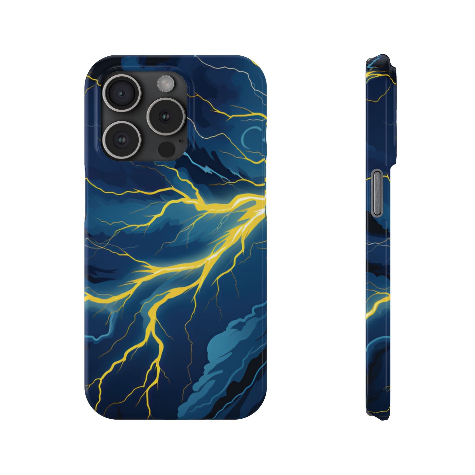 Lightning Strikes Slim iPhone Case - Ruppy's Creations