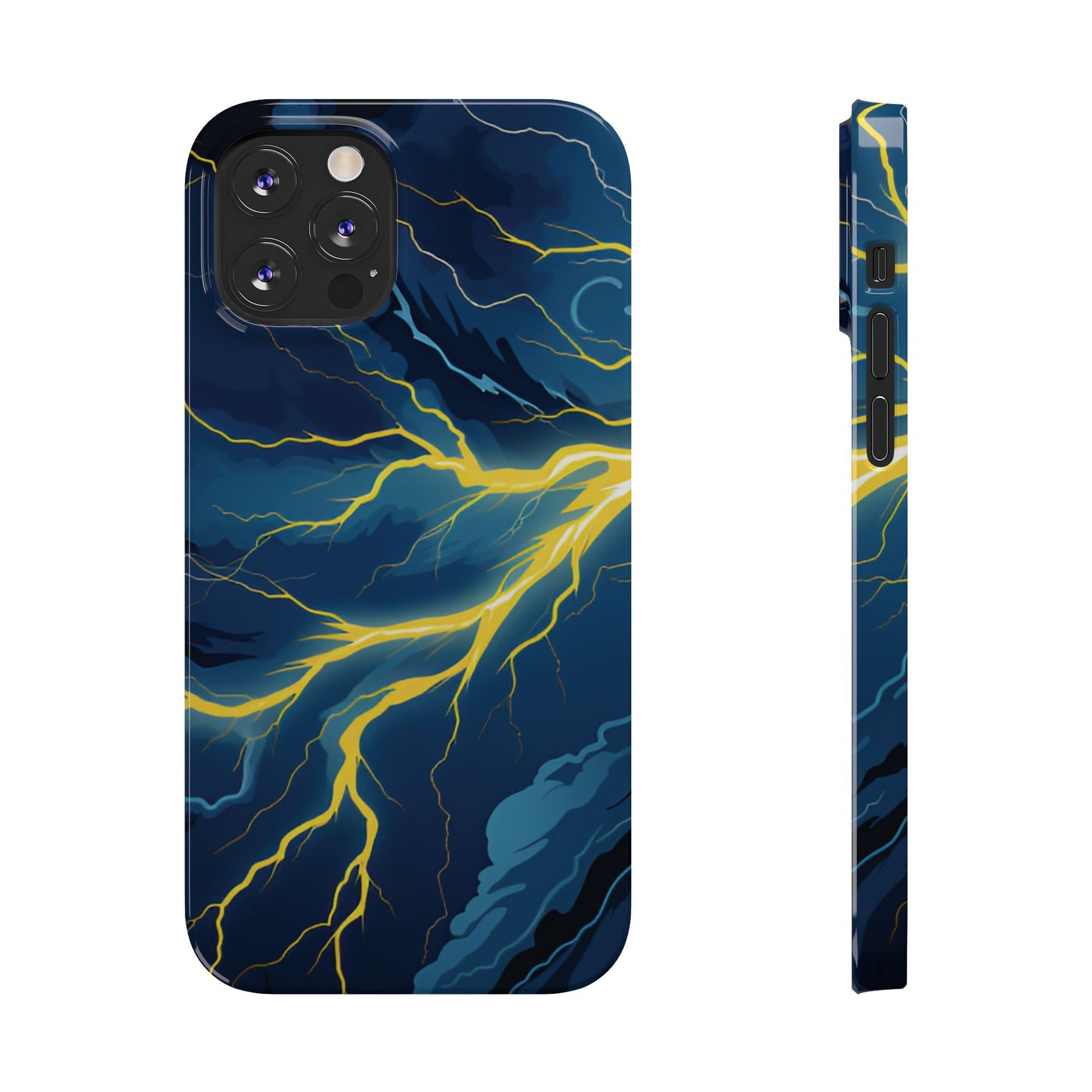 Lightning Strikes Slim iPhone Case - Ruppy's Creations