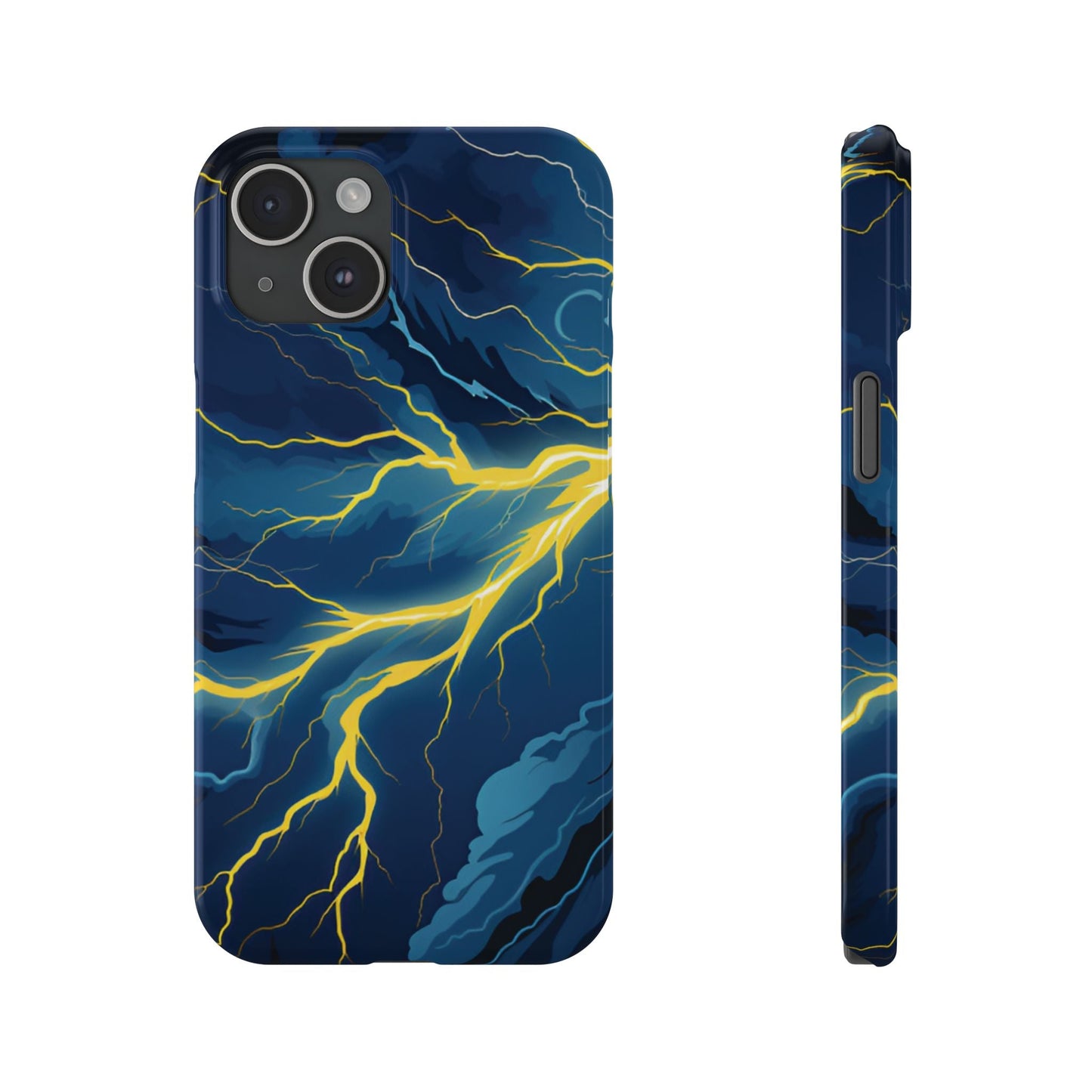 Lightning Strikes Slim iPhone Case - Ruppy's Creations