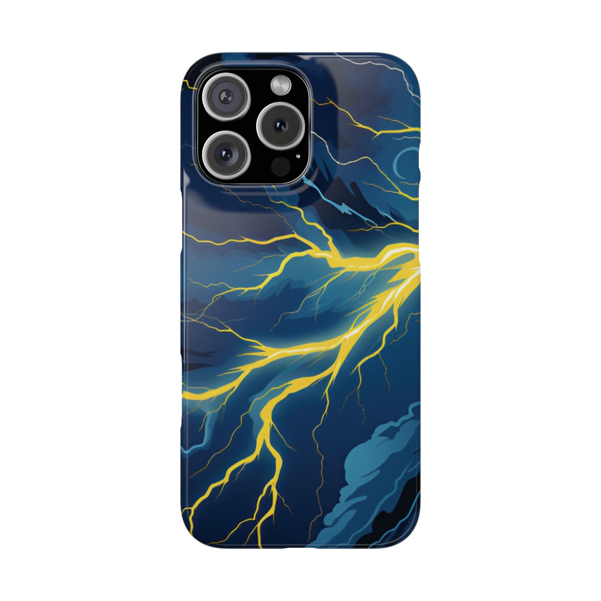 Lightning Strikes Slim iPhone Case - Ruppy's Creations