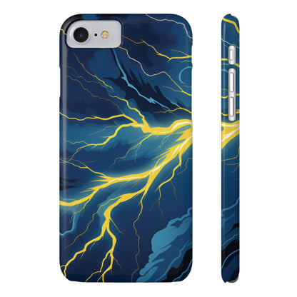 Lightning Strikes Slim iPhone Case - Ruppy's Creations