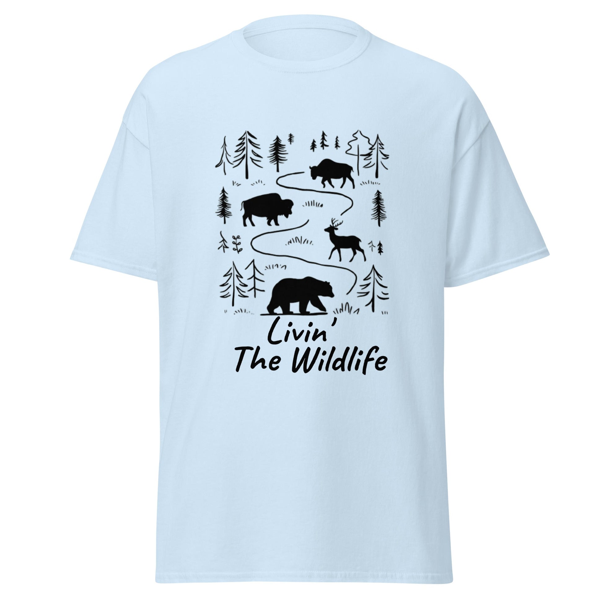 Livin' The Wildlife Men's Classic tee - Ruppy's Creations