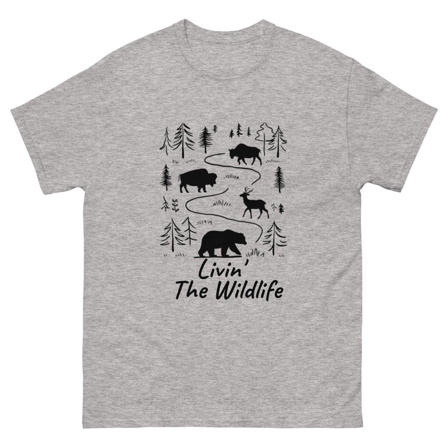 Livin' The Wildlife Men's Classic tee - Ruppy's Creations