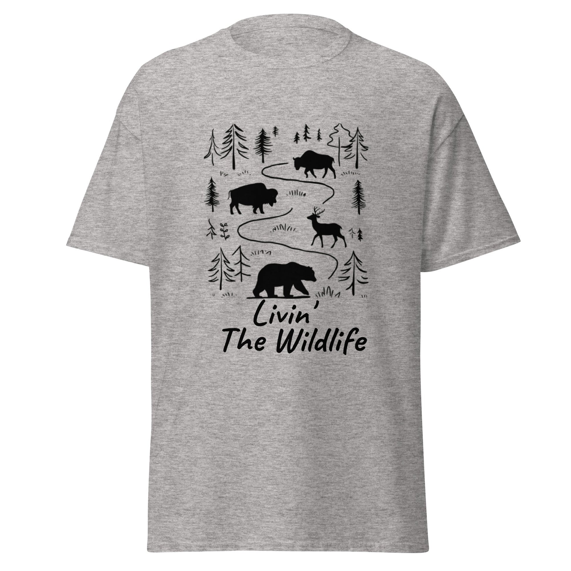 Livin' The Wildlife Men's Classic tee - Ruppy's Creations