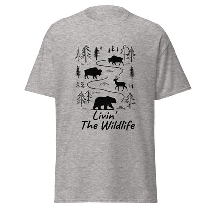 Livin' The Wildlife Men's Classic tee - Ruppy's Creations