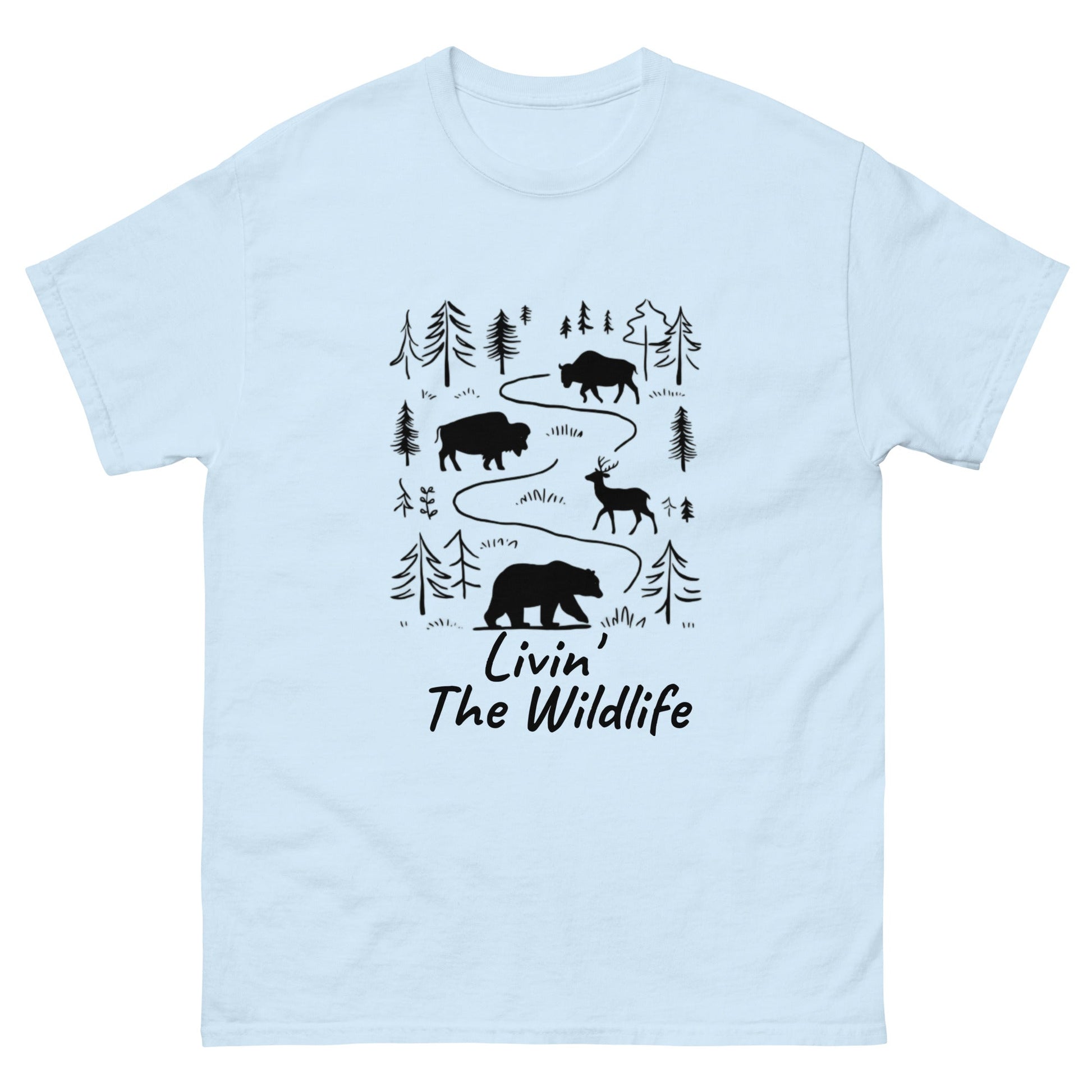 Livin' The Wildlife Men's Classic tee - Ruppy's Creations