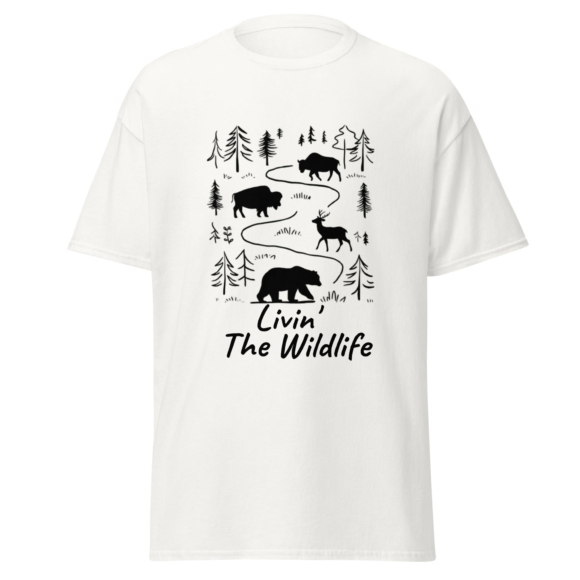 Livin' The Wildlife Men's Classic tee - Ruppy's Creations