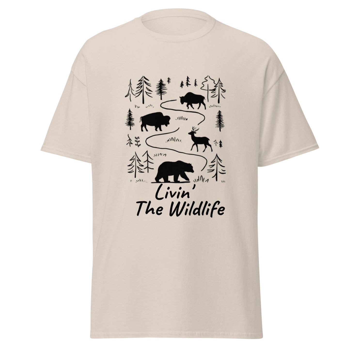 Livin' The Wildlife Men's Classic tee - Ruppy's Creations