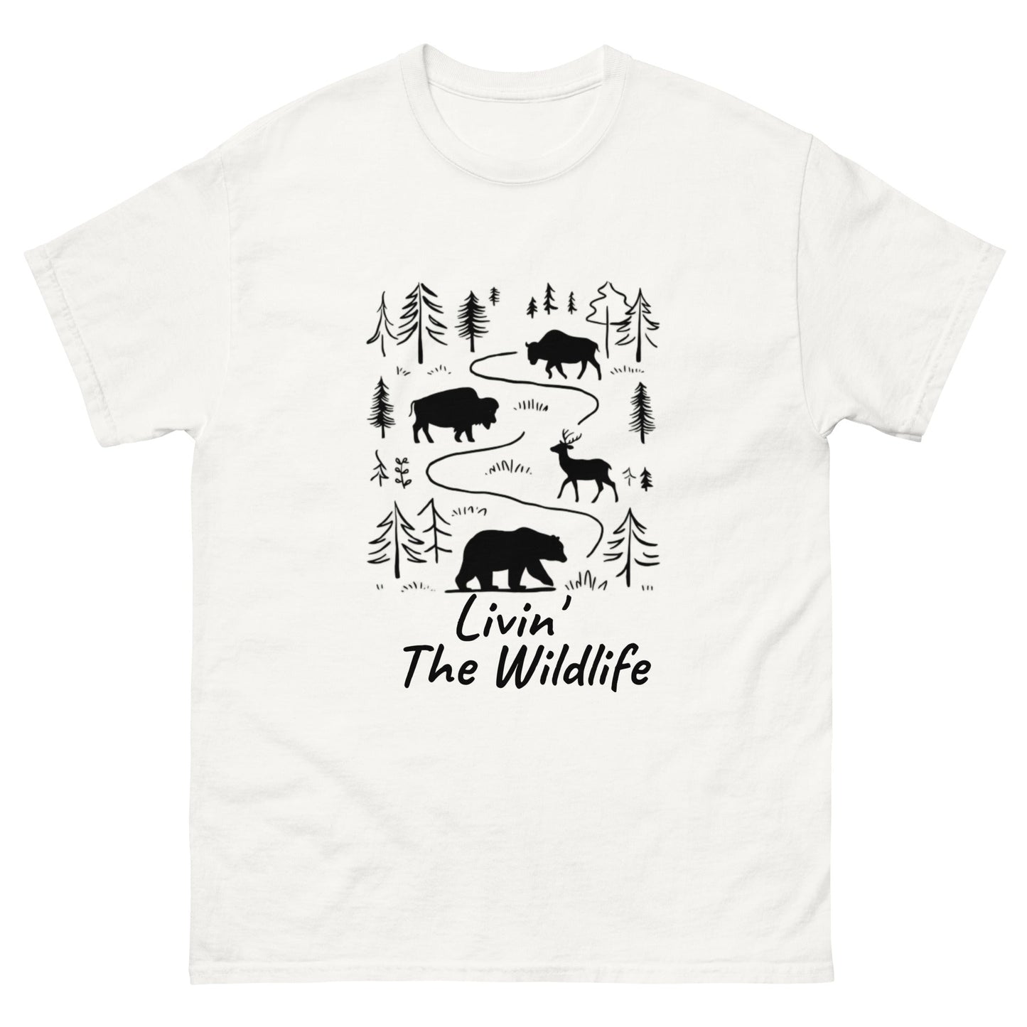 Livin' The Wildlife Men's Classic tee - Ruppy's Creations