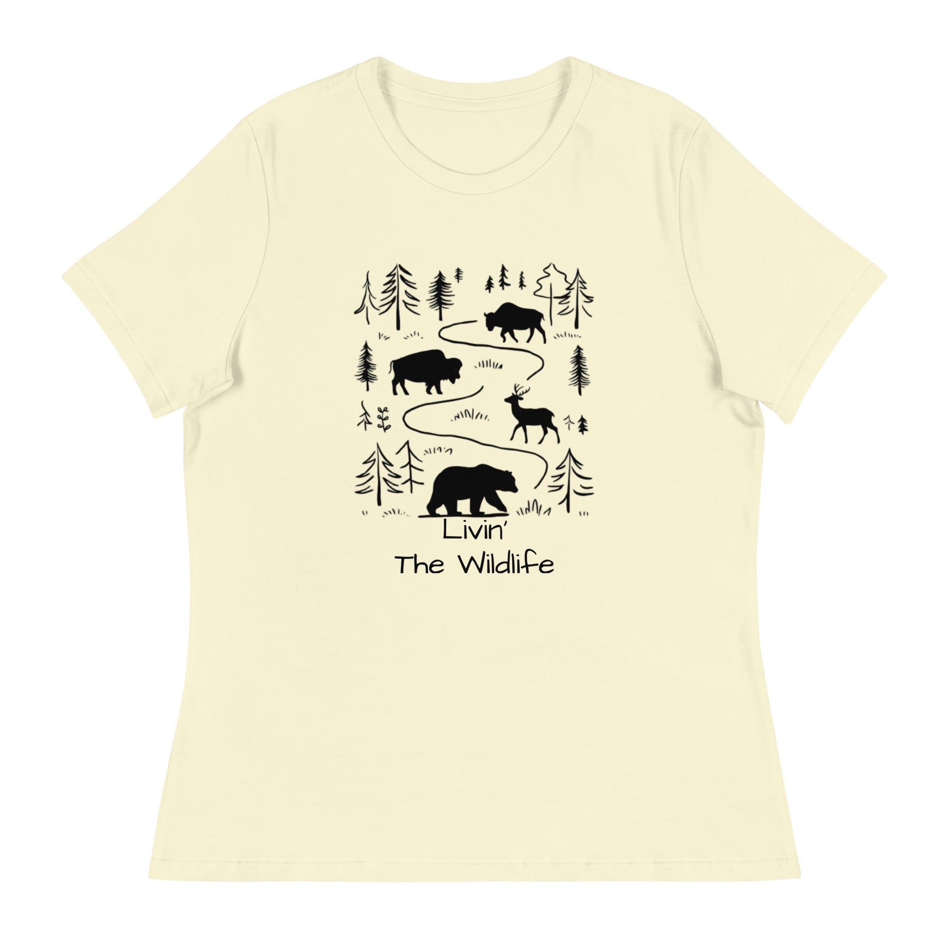 Livin' the Wildlife Women's Relaxed Tee - Ruppy's Creations