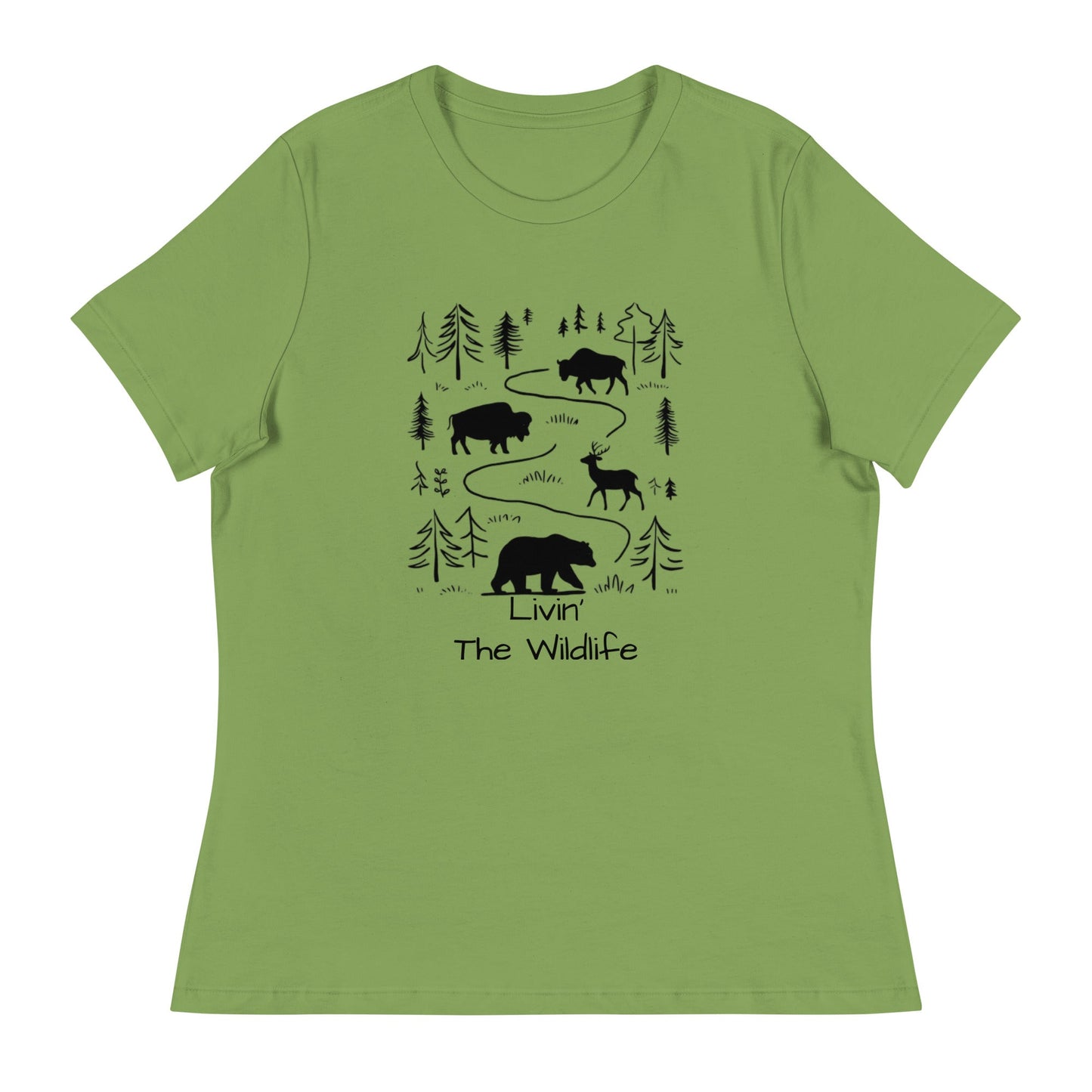 Livin' the Wildlife Women's Relaxed Tee - Ruppy's Creations