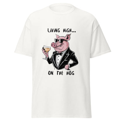 Living High Hog Men's T - shirt - Ruppy's Creations