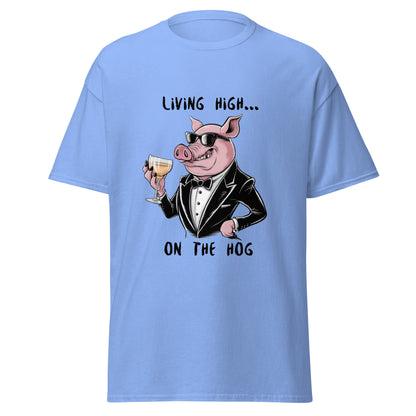 Living High Hog Men's T - shirt - Ruppy's Creations