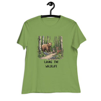 Living the Wildlife Women's Relaxed T-Shirt - Ruppy's Creations