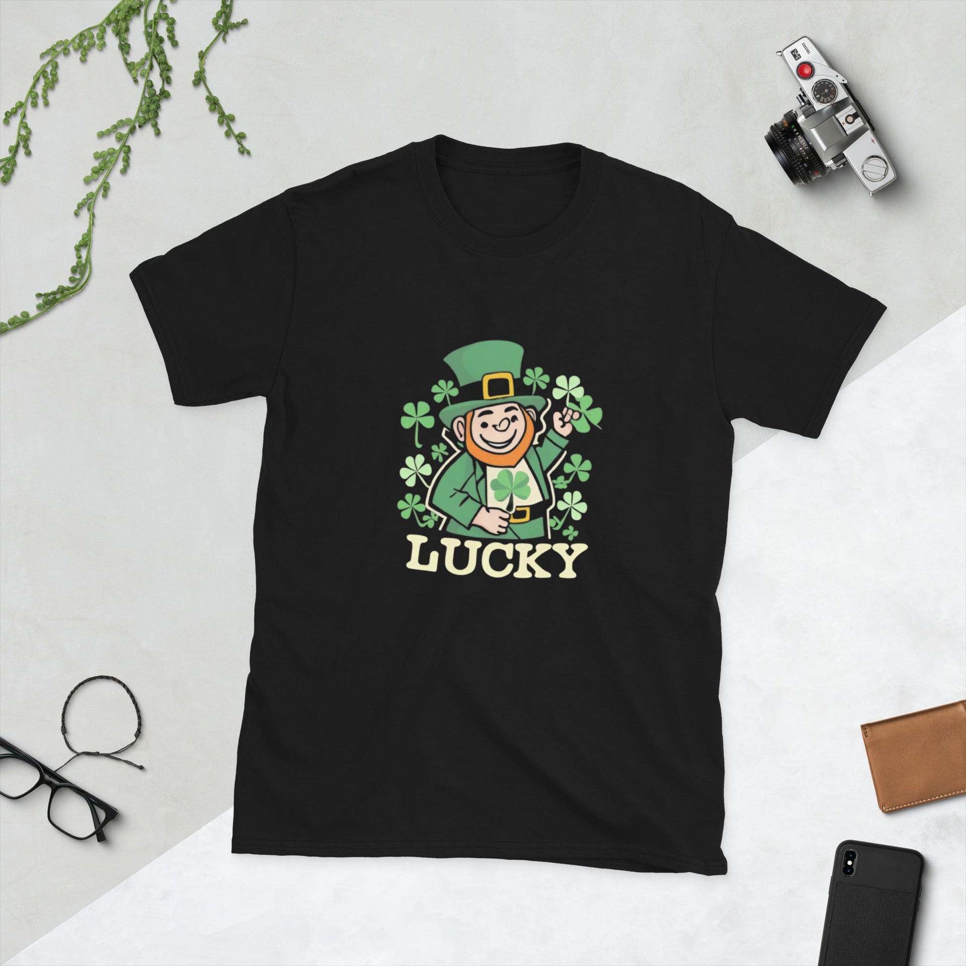 Lucky Leprechaun Short - Sleeve Unisex T-Shirt - Ruppy's Creations