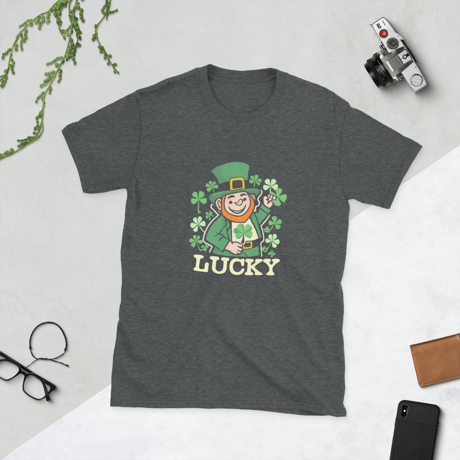 Lucky Leprechaun Short - Sleeve Unisex T-Shirt - Ruppy's Creations