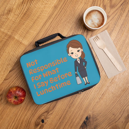 Lunchtime Humor Insulated Lunch Bag - Ruppy's Creations