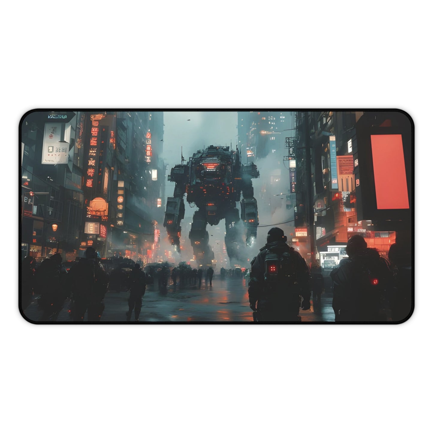 Machine Wars: Apocalyptic Battleground Desk Mat - Ruppy's Creations