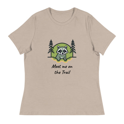 Meet me on the Trail Women's Relaxed T-Shirt - Ruppy's Creations