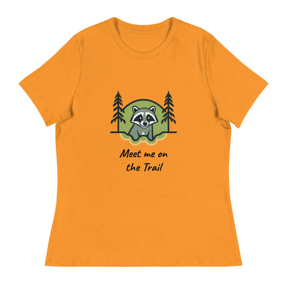 Meet me on the Trail Women's Relaxed T-Shirt - Ruppy's Creations