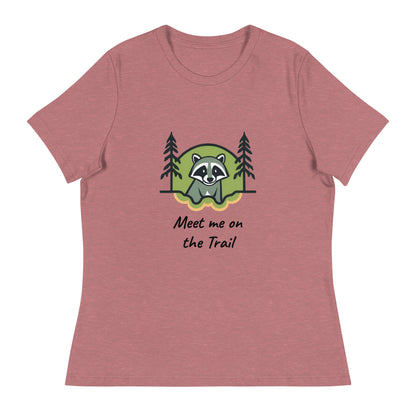 Meet me on the Trail Women's Relaxed T-Shirt - Ruppy's Creations