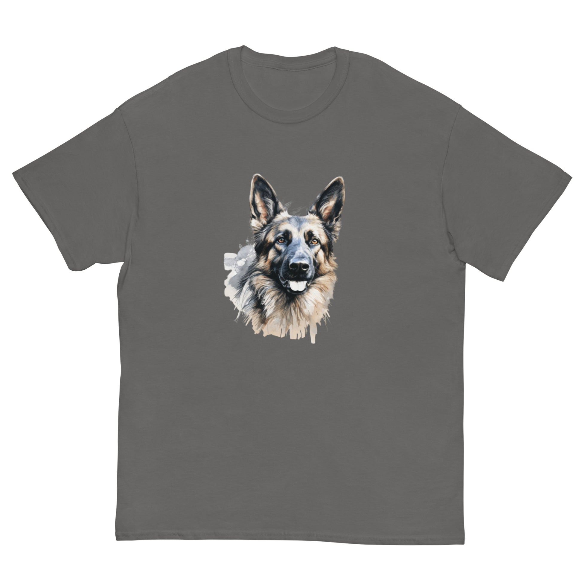 german shepherd portrait tee