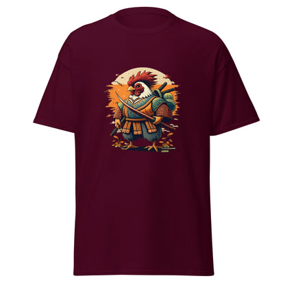 men's samurai chicken t-shirt