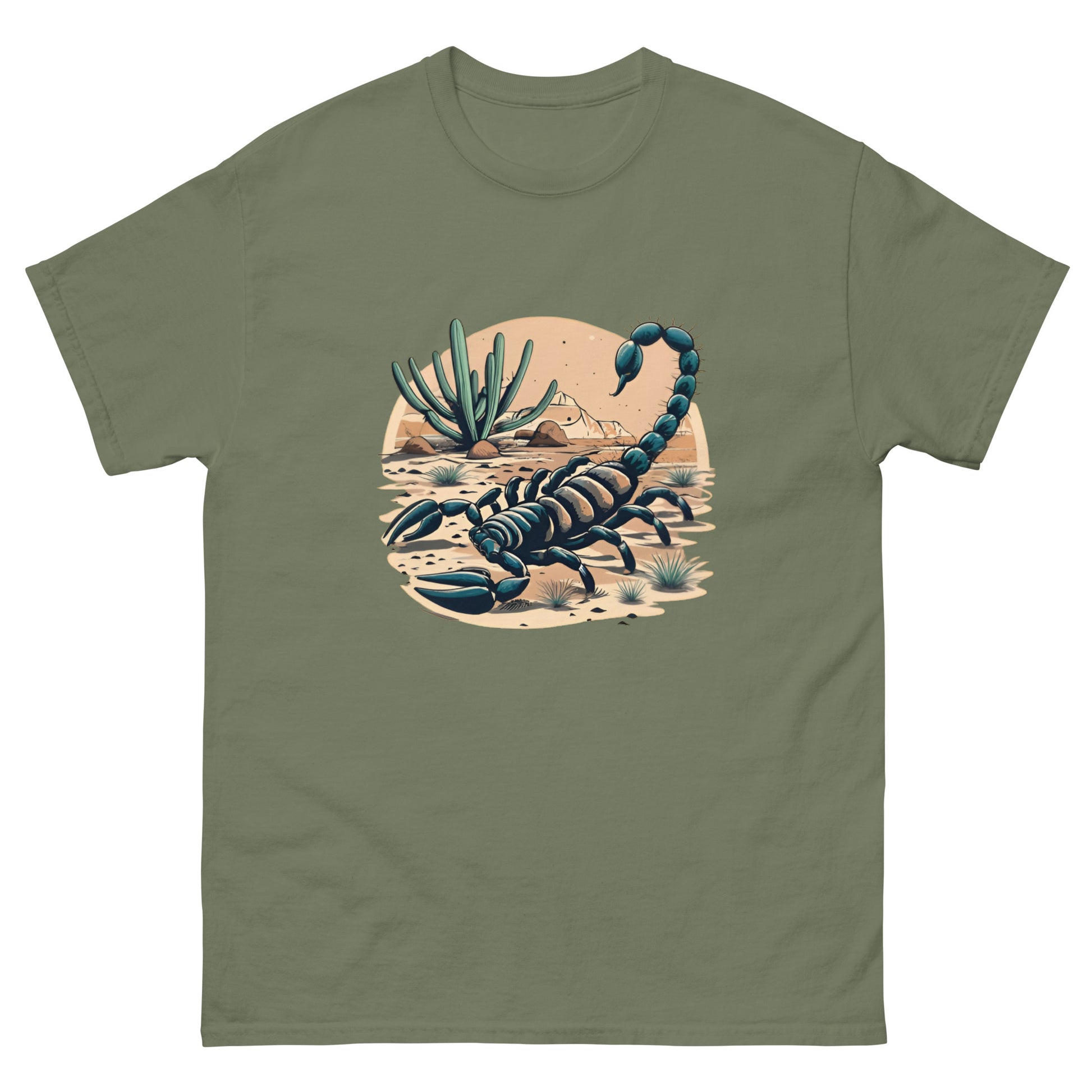 desert scorpion men's t-shirt