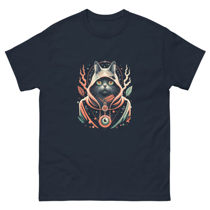 men's wizard cat t-shirt