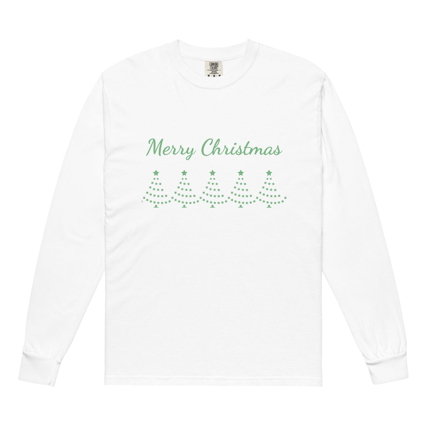 Merry Christmas Heavyweight Long - sleeve Tee - Ruppy's Creations