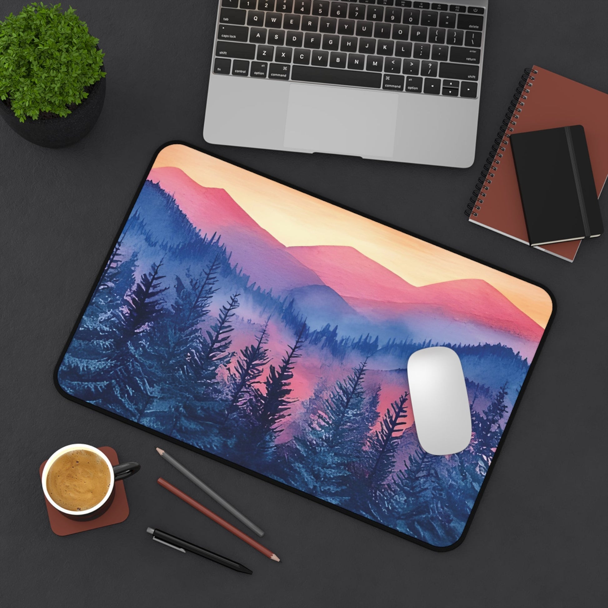 Mountain Sunrise Desk Mat - Ruppy's Creations