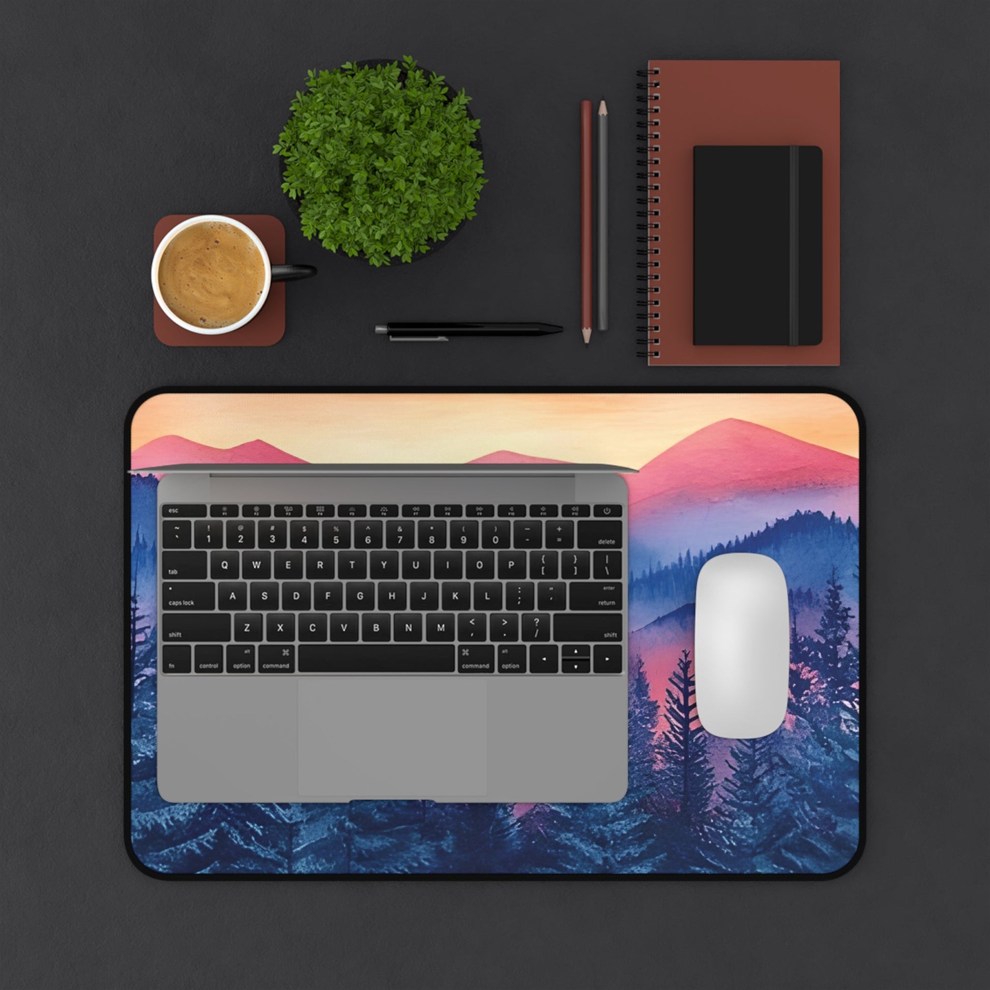 Mountain Sunrise Desk Mat - Ruppy's Creations