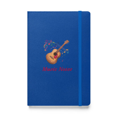 Music Notes Hardcover Bound Notebook - Ruppy's Creations