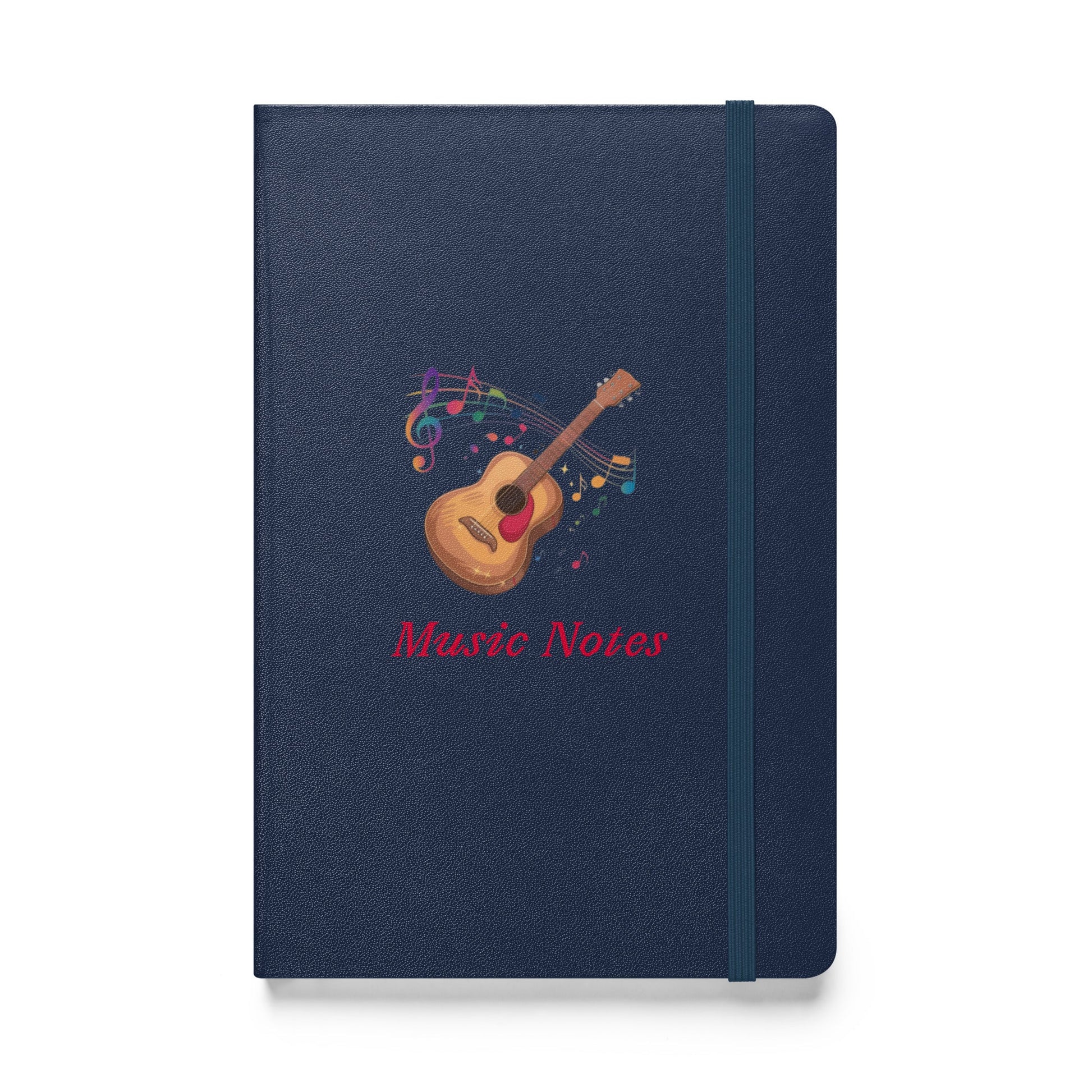 Music Notes Hardcover Bound Notebook - Ruppy's Creations