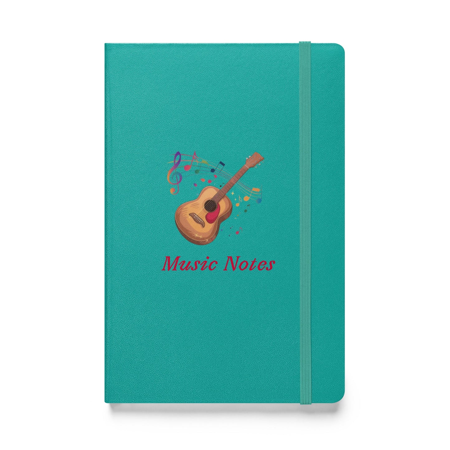 Music Notes Hardcover Bound Notebook - Ruppy's Creations