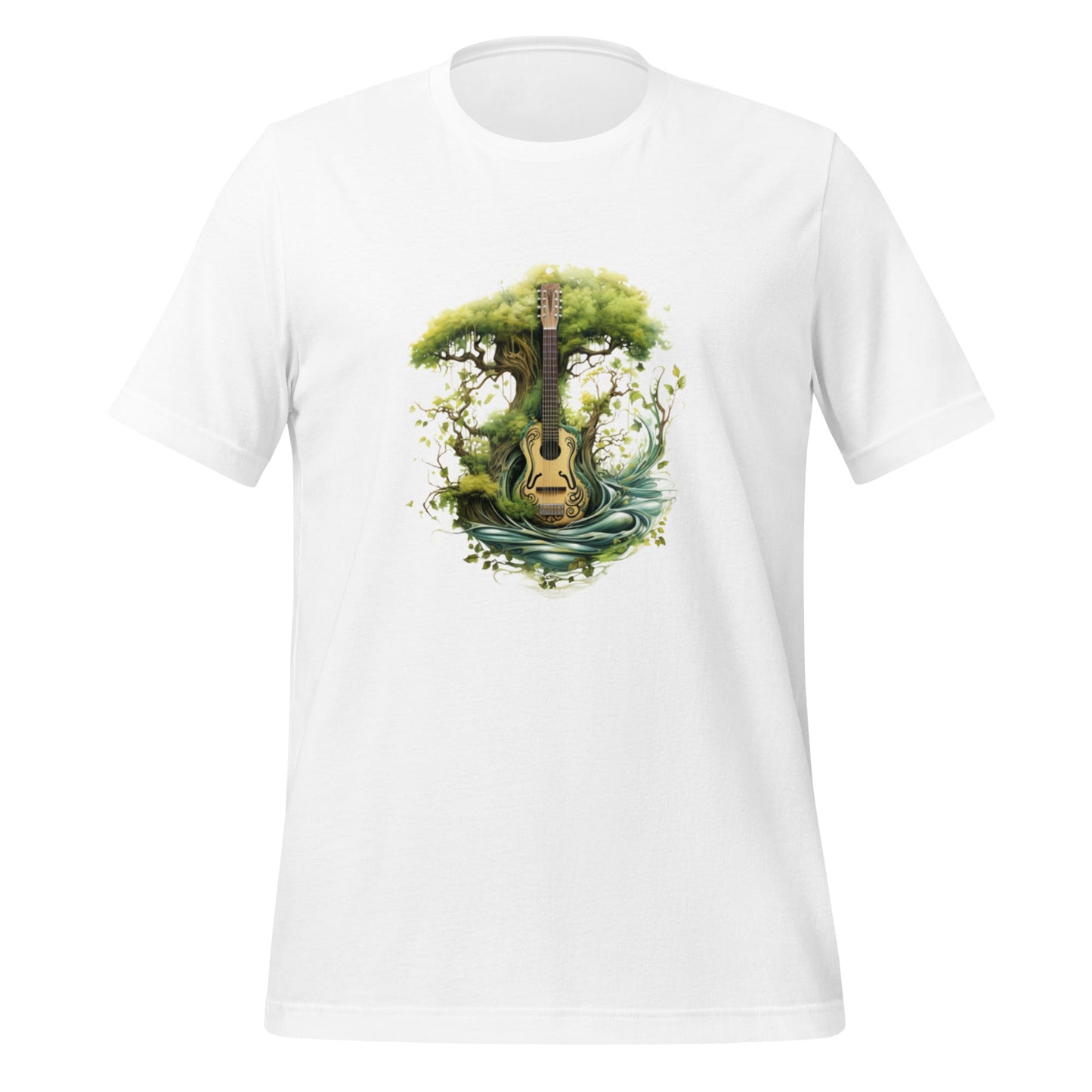 Music of Nature Guitar Tree Unisex t-shirt (sizes up to 4x) - Ruppy's Creations