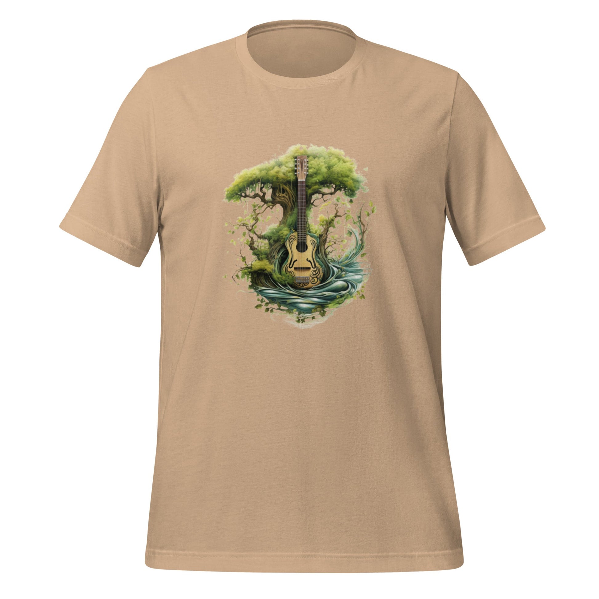 Music of Nature Guitar Tree Unisex t-shirt (sizes up to 4x) - Ruppy's Creations