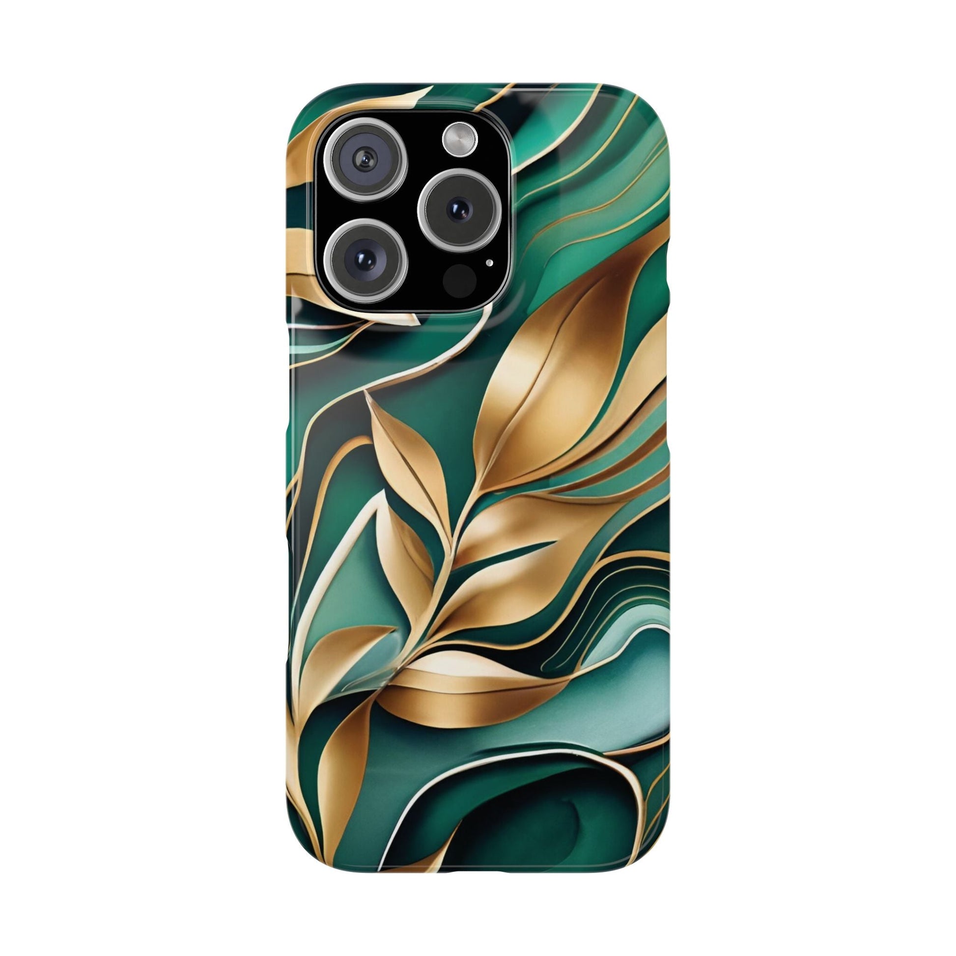 Mystic Leaf Slim Phone Case For I phone - Ruppy's Creations