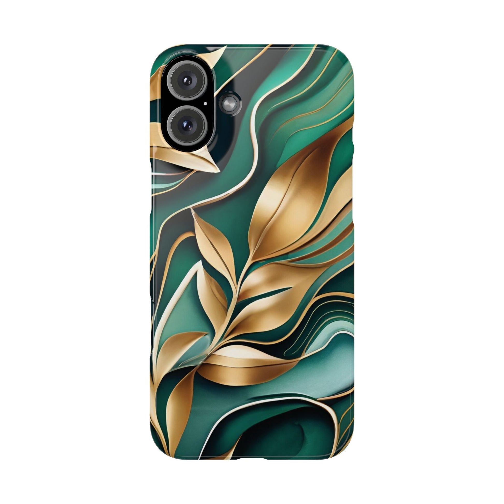 Mystic Leaf Slim Phone Case For I phone - Ruppy's Creations