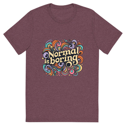 Normal Is Boring Unisex Short sleeve t-shirt - Ruppy's Creations