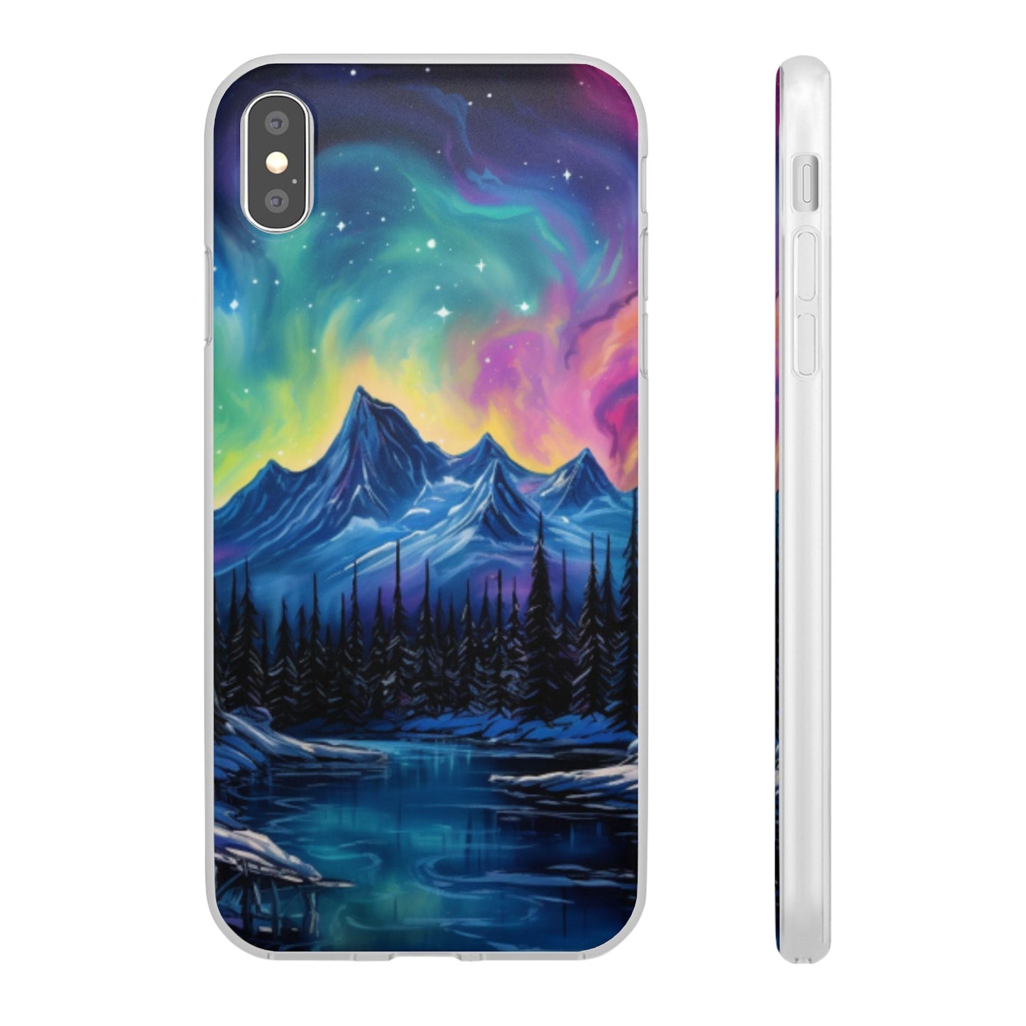 Northern Lights Flexi Case For Apple iphone & Samsung Galaxy - Ruppy's Creations