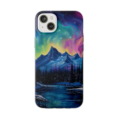 Northern Lights Flexi Case For Apple iphone & Samsung Galaxy - Ruppy's Creations