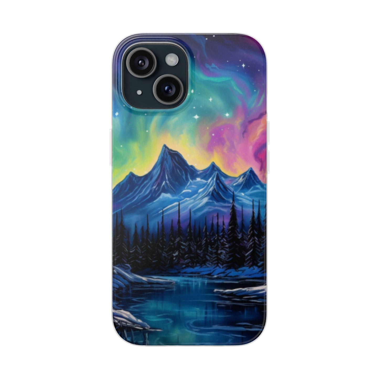 Northern Lights Flexi Case For Apple iphone & Samsung Galaxy - Ruppy's Creations