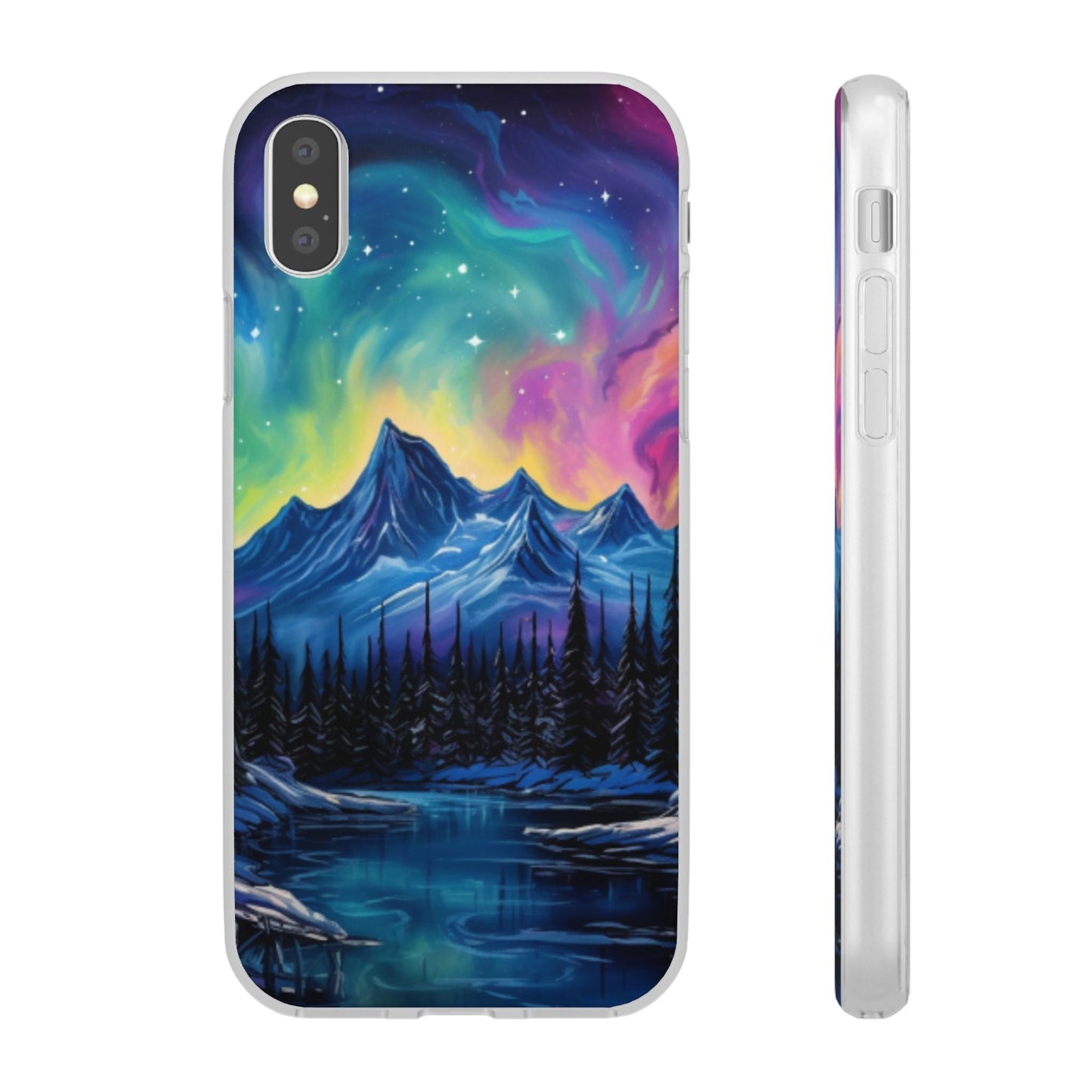 Northern Lights Flexi Case For Apple iphone & Samsung Galaxy - Ruppy's Creations