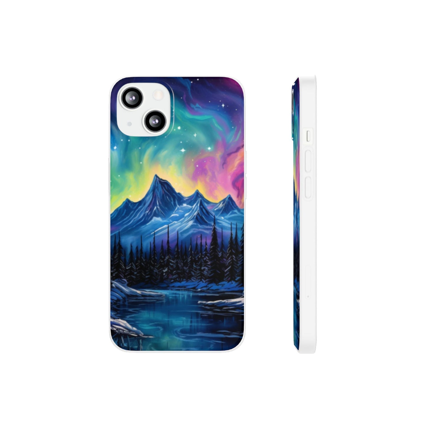 Northern Lights Flexi Case For Apple iphone & Samsung Galaxy - Ruppy's Creations